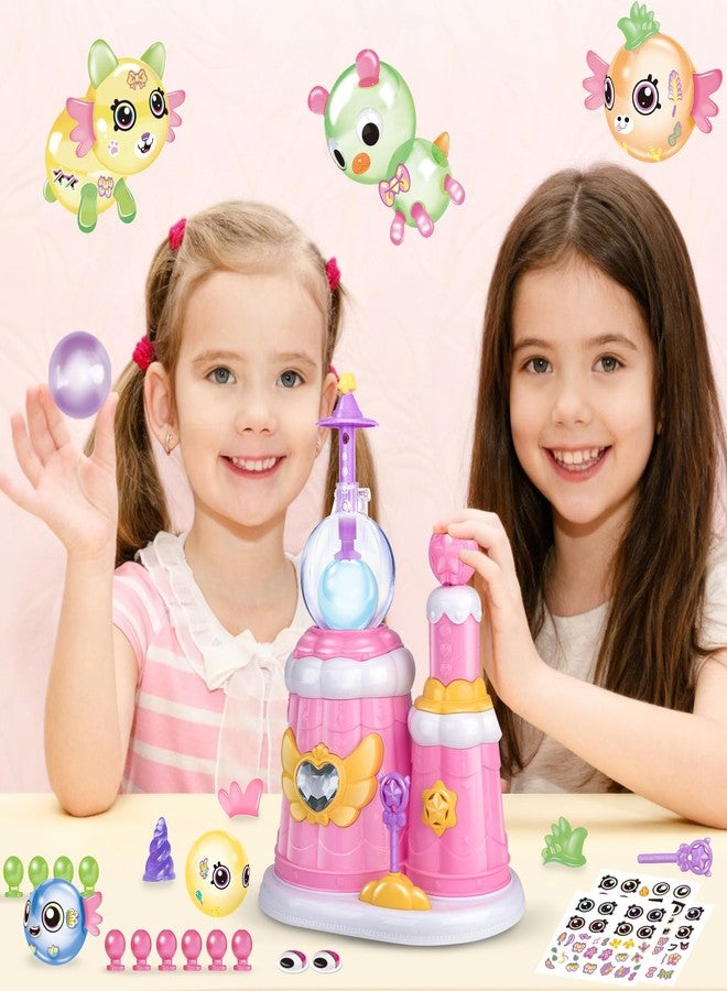 nicknack 195pcs Princess Magic DIY Balloons with Pump, DIY Sticky Balloon Maker Toy Craft Kits for Kids with Bouncy Balloons, Stickers & Accessories, Birthday Christmas Gifts for Girls Boys Ages 3+ - Image 3